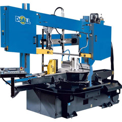 DoALL - 24 x 17" Rectangular 18" Round Capacity Semi-Automatic Direct Drive Horizontal Bandsaw - Exact Tooling