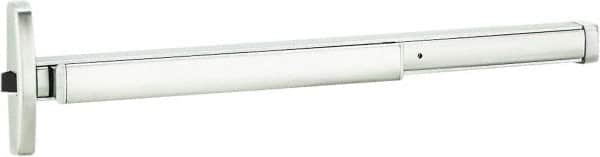 Stanley - 2' 4" to 3' Door Width Rim Exit Device - Satin Stainless Steel Finish - Exact Tooling