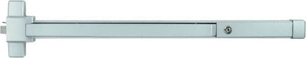 Stanley - 2' 10" to 4' Door Width Rim Exit Device - Aluminum Finish - Exact Tooling