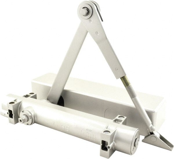 Stanley - Multi-Size Closer Manual Damper - Aluminum Finish, Non-Handed - Exact Tooling