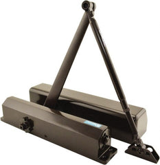 Stanley - Multi-Size Closer Manual Damper - Dark Bronze Finish, Non-Handed - Exact Tooling