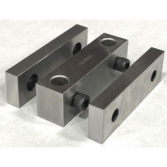 TE-CO - Vise Jaw Sets; Jaw Width (mm): 203.2 ; Jaw Width (Inch): 8 ; Jaw Width (Decimal Inch): 8 ; Set Type: Component Kit ; Material: Steel ; Vise Compatibility: 8" Vises - Exact Tooling