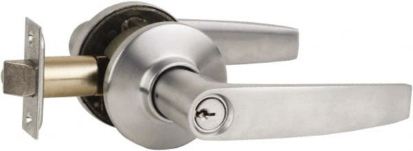Schlage - Entry Lever Lockset for 1-3/8 to 1-3/4" Thick Doors - Exact Tooling