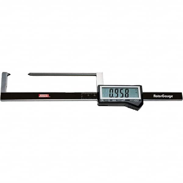 SPI - Alloy Steel Brake Drum Wear Limit Gage - 3" Long x 1" High x 2" Wide - Exact Tooling