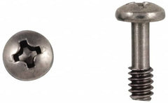 Made in USA - Phillips Drive #4-40 UNC 1" Length Under Head Captive Screw - Exact Tooling