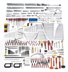 Proto - 613 Piece Master Tool Set - Comes in Plastic Holder - Exact Tooling