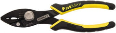 Stanley - 8-1/2" OAL, 1-7/16" Jaw Length, Slip Joint Pliers - 3 Positions, Combination (Serrated/Smooth) Jaw, Slip Joint Head, 3 Opening Positions - Exact Tooling