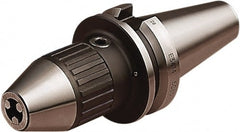 Seco - BT40, 0.99 to 12.98mm Capacity, Integral Shank Drill Chuck - Keyed, Taper Shank, 42.98mm Sleeve Diam - Exact Tooling