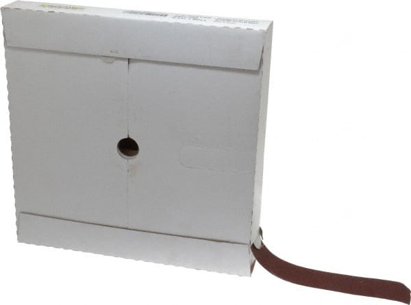 Tru-Maxx - 1-1/2" x 50 Yd 100 Grit Aluminum Oxide Cloth Roll - Medium Grade - Exact Tooling