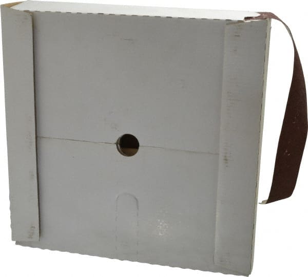 Tru-Maxx - 1-1/2" x 50 Yd 60 Grit Aluminum Oxide Cloth Roll - Medium Grade - Exact Tooling