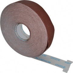 Tru-Maxx - 2" x 50 Yd 100 Grit Aluminum Oxide Cloth Roll - Medium Grade - Exact Tooling