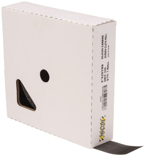 Tru-Maxx - 2" x 25 Yd 220 Grit Silicon Carbide Screen Roll - Fine Grade - Exact Tooling