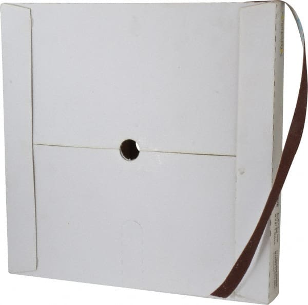 Tru-Maxx - 1" x 50 Yd 60 Grit Aluminum Oxide Cloth Roll - Medium Grade - Exact Tooling