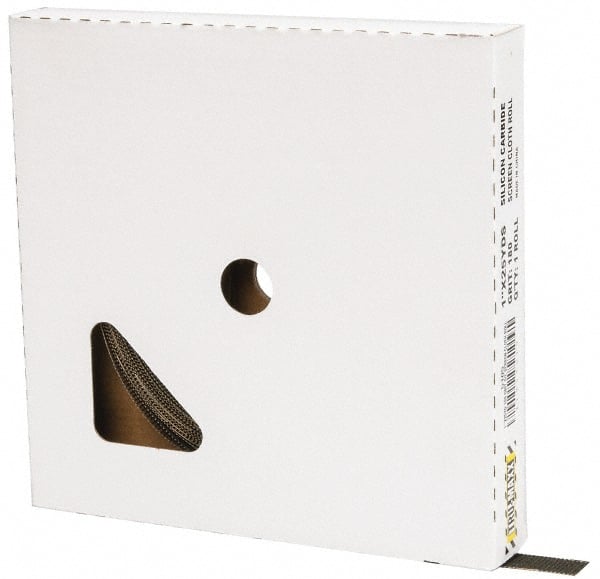 Tru-Maxx - 1" x 25 Yd 180 Grit Silicon Carbide Screen Roll - Fine Grade - Exact Tooling