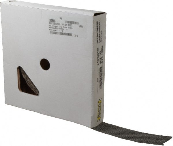 Tru-Maxx - 1-1/2" x 25 Yd 180 Grit Silicon Carbide Screen Roll - Fine Grade - Exact Tooling