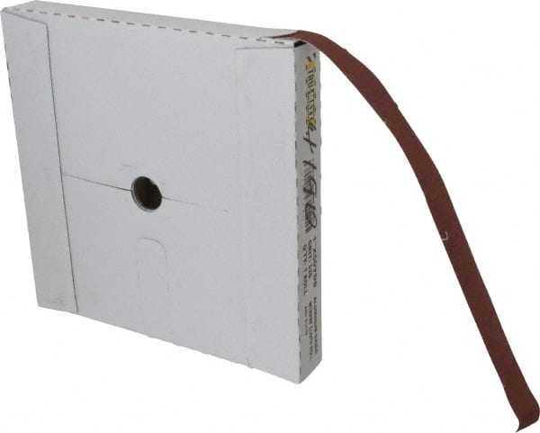 Tru-Maxx - 1" x 50 Yd 320 Grit Aluminum Oxide Cloth Roll - Fine Grade - Exact Tooling