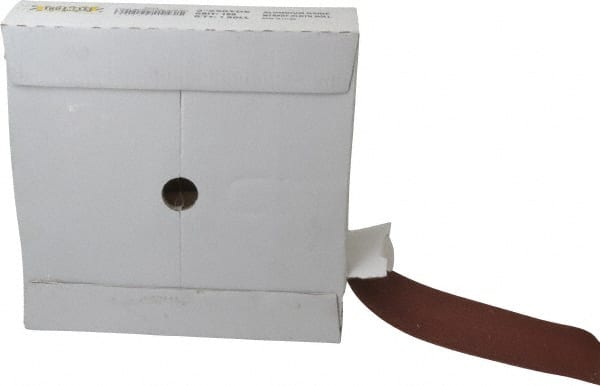 Tru-Maxx - 2" x 50 Yd 180 Grit Aluminum Oxide Cloth Roll - Fine Grade - Exact Tooling