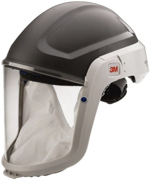 3M - PAPR Compatible Hard Hat with Face Shield - Compatible with Breathe Easy, GVP, TR-300, M-series - Exact Tooling