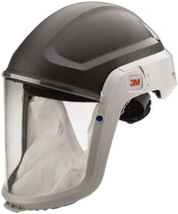 3M - PAPR Compatible Hard Hat with Face Shield - Compatible with Breathe Easy, GVP, TR-300, M-series - Exact Tooling