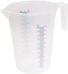 Funnel King - Beakers & Pipettes Type: Measuring Cup Volume Capacity Range: 1,000 mL and Larger - Exact Tooling
