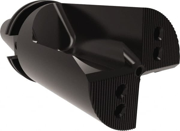 Allied Machine and Engineering - 4" Max Drill Depth, 1xD, 3.8" Diam, Indexable Insert Drill - 4 Inserts, CAT50 Taper Shank - Exact Tooling