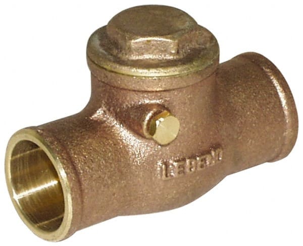 Legend Valve - 3/4" Cast Brass Check Valve - Service Check Valve, Sweat, 200 WOG - Exact Tooling