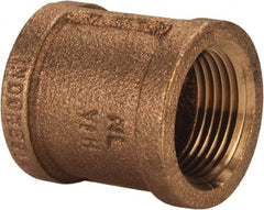 Legend Valve - Class 125, 3/4" Internal Pipe, Bronze Coupling - FNPT x FNPT x FNPT - Exact Tooling