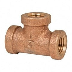 Legend Valve - Class 125, 1/4" Internal Pipe, Bronze Tee - FNPT - Exact Tooling