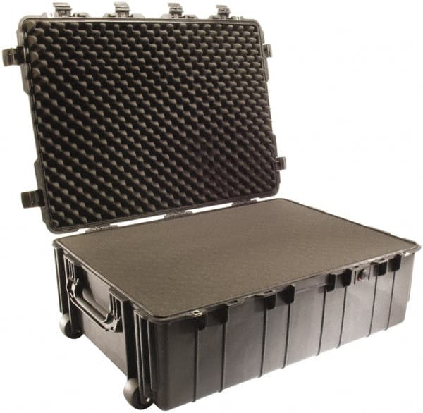 Pelican Products, Inc. - 27-1/8" Wide x 14-3/8" High, Shipping/Travel Case - Black, Polypropylene - Exact Tooling