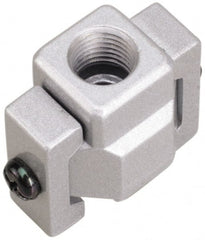 PRO-SOURCE - FRL Standard Modular Piping Adapter 1/2 NPT - Use with Standard Filters/Lubricators/Regulators & FRLs - Exact Tooling