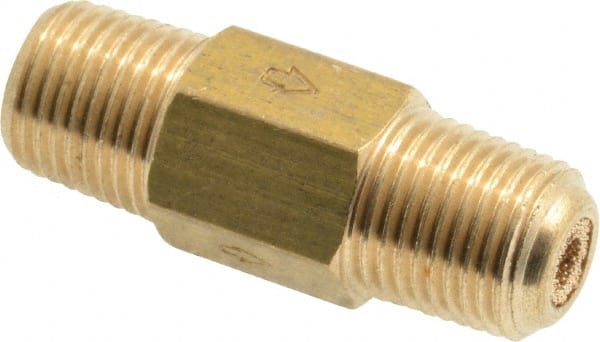 PRO-SOURCE - 1/8" Outlet, 300 Max psi, Inline Filters, Regulators & Lubricators - Inline Filters, 1-1/4" Long x 7/16" Wide - Exact Tooling