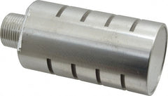 PRO-SOURCE - 3/4 Male NPT, 1-5/8" Hex, 4-5/8" OAL, Muffler - 300 Max psi, 70 CFM, Aluminum - Exact Tooling