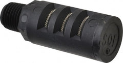 PRO-SOURCE - 1/4 Male NPT, 5/8" Hex, 2-15/64" OAL, Muffler - 150 Max psi, Glass Filled Nylon - Exact Tooling