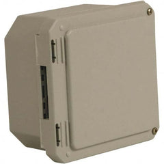 Wiegmann - NEMA 4X Fiberglass Standard Enclosure with Continuous Hinge Cover - Exact Tooling