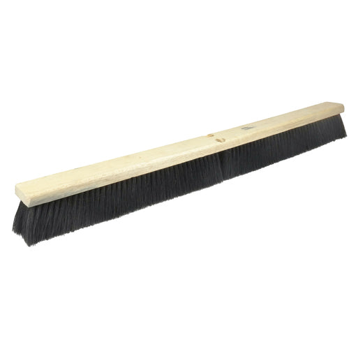 36″ Medium Sweep Floor Brush, Black Tampico Fill, Includes Brace - Exact Tooling