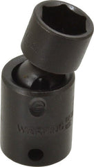 Proto - 3/8" Drive 9/16" Standard Universal Impact Socket - 6 Points, 2" OAL - Exact Tooling