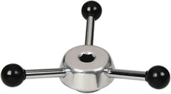 Gibraltar - 1 Piece Vise Handle - Aluminum, Steel, 9/16" Hex - Exact Tooling