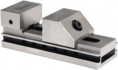 Gibraltar - 1-31/32" Jaw Width, 2-1/2" Jaw Opening Capacity, 1" Jaw Height, Toolmaker's Vise - Flat Jaw, 0.0002" Parallelism, 0.0003" Squareness, 5-1/2" OAL x 2" OAH - Exact Tooling