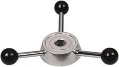 Gibraltar - 1 Piece Vise Handle - Aluminum, Steel, 3/4" Hex - Exact Tooling