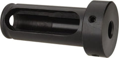 Interstate - 1/2" ID, 1-1/4" OD, 3" Length Under Head, Type Z Lathe Tool Holder Bushing - 5/8" Head Thickness, 2-5/8" Slot Length - Exact Tooling