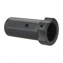 Interstate - 1-1/4" ID, 1-1/2" OD, 3-5/32" Length Under Head, Type LBF Lathe Tool Holder Bushing - 5/8" Head Thickness - Exact Tooling