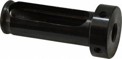 Interstate - 1/2" ID, 1" OD, 2-3/4" Length Under Head, Type Z Lathe Tool Holder Bushing - 1/2" Head Thickness, 2-3/8" Slot Length - Exact Tooling
