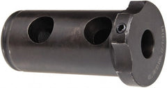 Interstate - 5/8" ID, 1-1/2" OD, 3-1/8" Length Under Head, Type LB Lathe Tool Holder Bushing - 3/8" Head Thickness - Exact Tooling