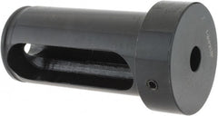 Interstate - 1/2" ID, 1-3/4" OD, 3-1/2" Length Under Head, Type Z Lathe Tool Holder Bushing - 3/4" Head Thickness, 3-1/8" Slot Length - Exact Tooling