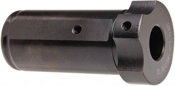 Interstate - 3/4" ID, 1-1/2" OD, 3-5/32" Length Under Head, Type LBF Lathe Tool Holder Bushing - 5/8" Head Thickness - Exact Tooling