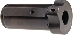 Interstate - 3/4" ID, 1-1/2" OD, 3-5/32" Length Under Head, Type LBF Lathe Tool Holder Bushing - 5/8" Head Thickness - Exact Tooling
