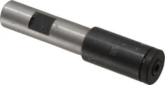 Interstate - Slitting/Slotting Saw Arbor - Straight Shank, 1/2" Shank Diam, 3.01" OAL, For 3/8" Cutter Hole Diam - Exact Tooling