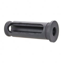 Interstate - 3/8" ID, 3/4" OD, 2-1/4" Length Under Head, Type C Lathe Tool Holder Bushing - 3/16" Head Thickness, 1-7/8" Slot Length - Exact Tooling