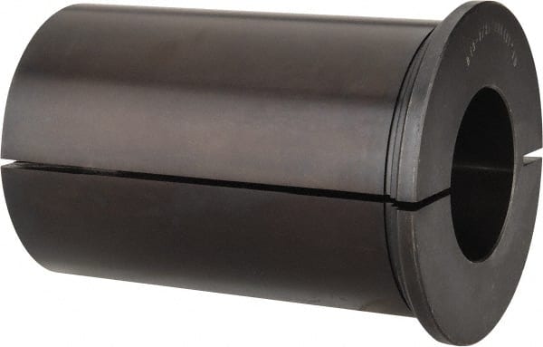Interstate - 2" ID, 3-1/2" OD, 5-1/4" Length Under Head, Type B Lathe Tool Holder Bushing - Type B, 0.365 Inch Thick Head - Exact Tooling