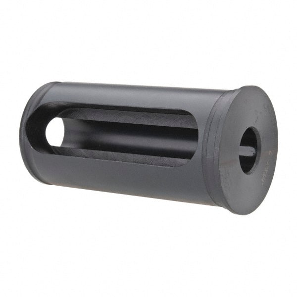 Interstate - 3/4" ID, 2" OD, 4" Length Under Head, Type C Lathe Tool Holder Bushing - 5/16" Head Thickness, 3-5/8" Slot Length - Exact Tooling